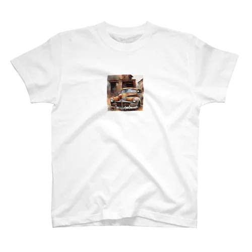 錆びたレトロカー Regular Fit T-Shirt