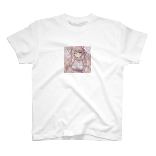 くま耳つけたかわいい子 Regular Fit T-Shirt