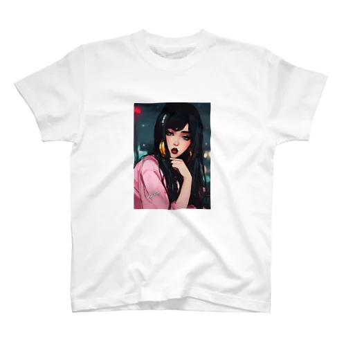 lofi girlNO.5 スタンダードTシャツ