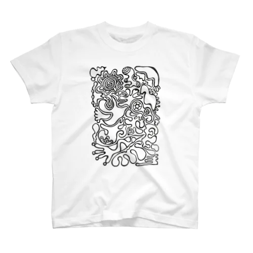 ペン画の［イ］ スタンダードTシャツ