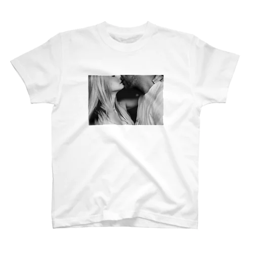 白黒カップル Regular Fit T-Shirt