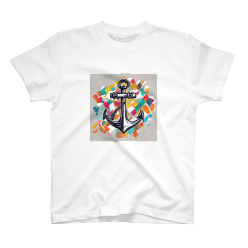 Colorful＆Iron anchor(色彩と鉄の碇) スタンダードTシャツ