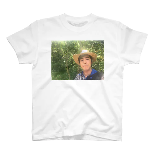 夏を楽しむ､麦わら少年｡ スタンダードTシャツ