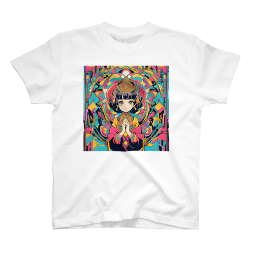 あなたの幸運を祈る女神♪開運ガール02♪ スタンダードTシャツ