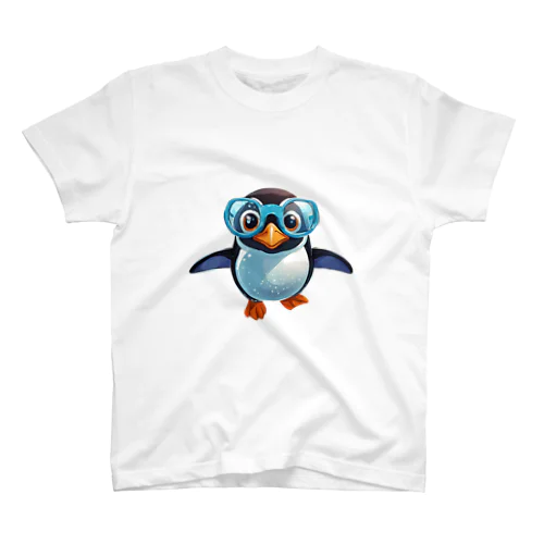 ペンギンのスノーケリング！ Regular Fit T-Shirt