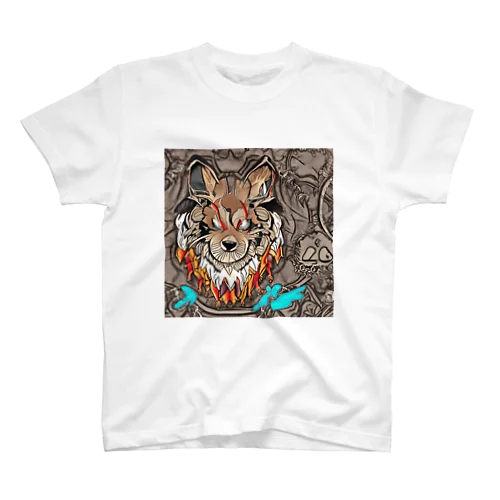 紋章の狼 Regular Fit T-Shirt