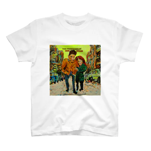 BOB DYLAN The Freewheelin スタンダードTシャツ