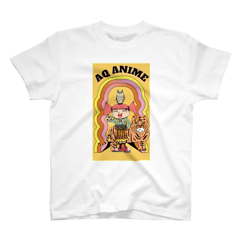 AQ ANIME 虎女子 Regular Fit T-Shirt