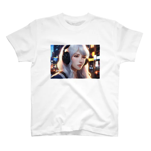 lofi girlNO.19 スタンダードTシャツ