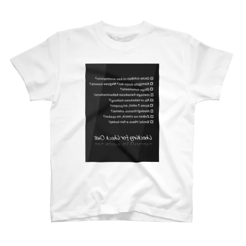 アパレルde身だしなみ_ブラック スタンダードTシャツ