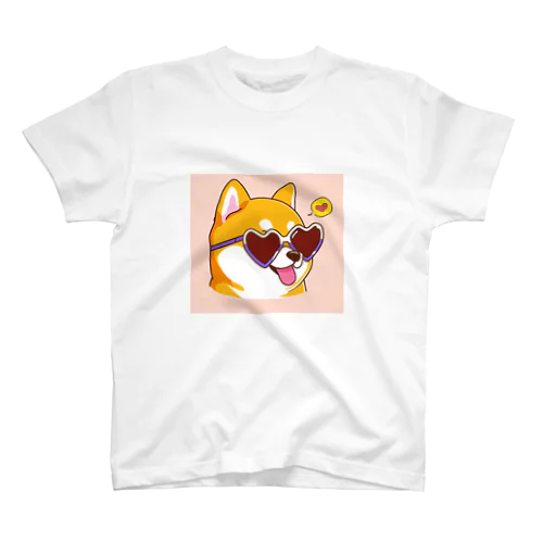 サングラス柴犬 スタンダードTシャツ