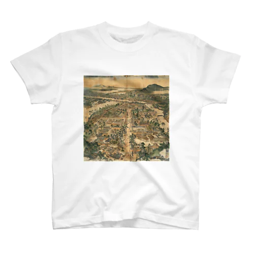 日本の原風景_江戸の町 スタンダードTシャツ