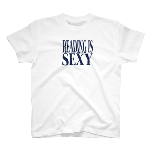 READING IS SEXY スタンダードTシャツ