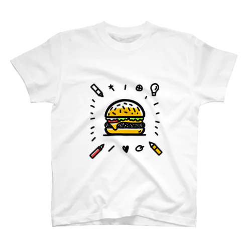 ハンバーガーくん スタンダードTシャツ