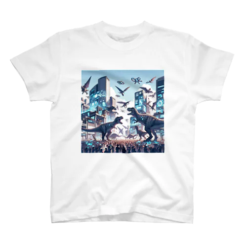 Cretaceous Clash: Tomorrow's City Showdown スタンダードTシャツ