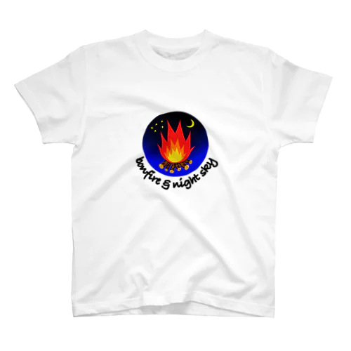 bonfire&night sky Regular Fit T-Shirt