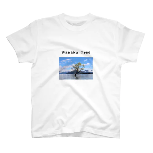 Wanaka Tree〜自然の宝石箱:ニュージランドより〜 Regular Fit T-Shirt