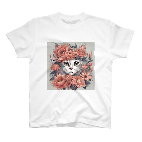 花猫 スタンダードTシャツ