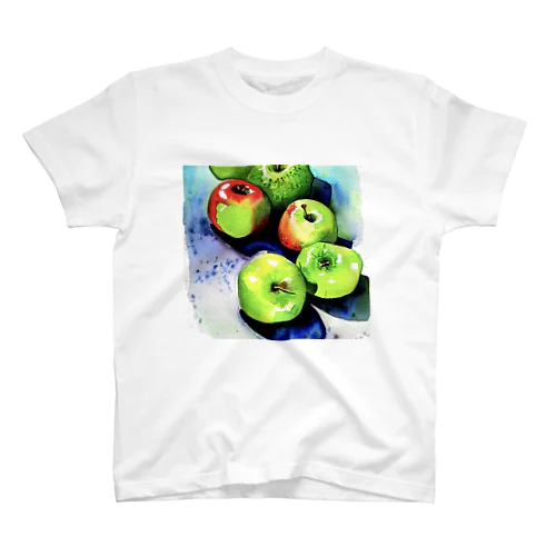 りんごアート3 スタンダードTシャツ