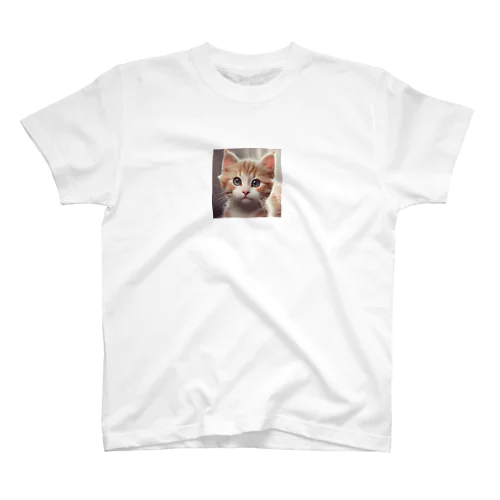 かわいい猫グッズイラスト スタンダードTシャツ