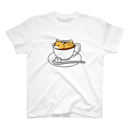 しばいぬコーヒー Regular Fit T-Shirt