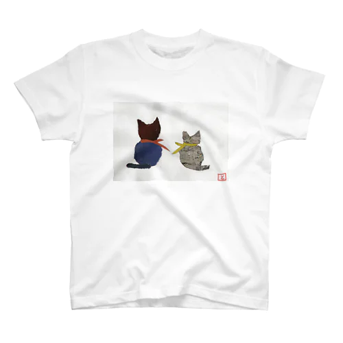 ねこの佇まい スタンダードTシャツ