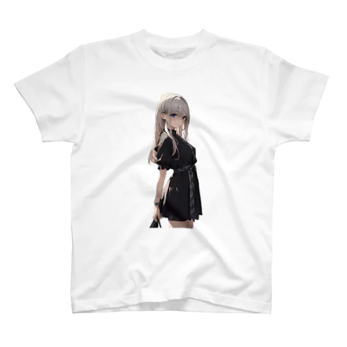 おさげ美女 スタンダードTシャツ