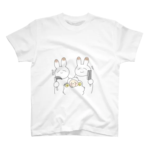 にこにこうさぎ スタンダードTシャツ