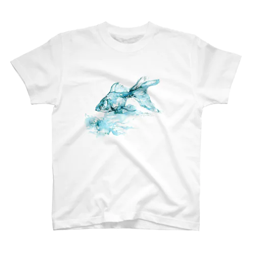 ブルー金魚 Regular Fit T-Shirt