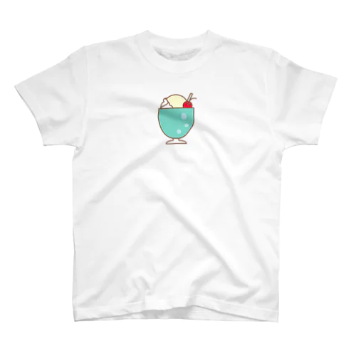 「BIWAKO DE CREAM SODA」スタンダードTシャツ Regular Fit T-Shirt