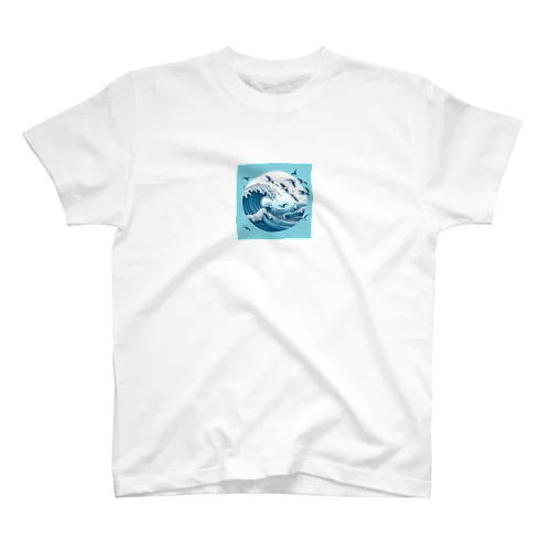 かもめと海 Regular Fit T-Shirt