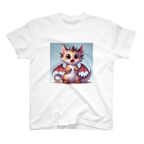 びっくり！ 猫ドラゴン Regular Fit T-Shirt