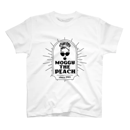 MOGGY THE PEACH ロゴ スタンダードTシャツ