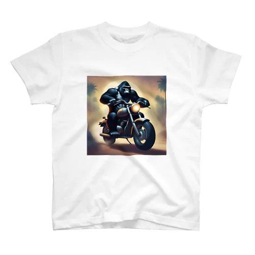 バイクを盗んで走り出すゴリラ Regular Fit T-Shirt