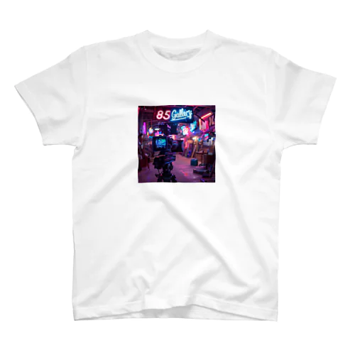 HACHIGO NEON CAMERA スタンダードTシャツ