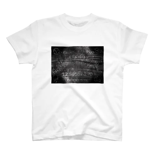 BLACK OUIJA BOARD SHABBY スタンダードTシャツ