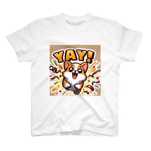 超キュートな柴犬 スタンダードTシャツ