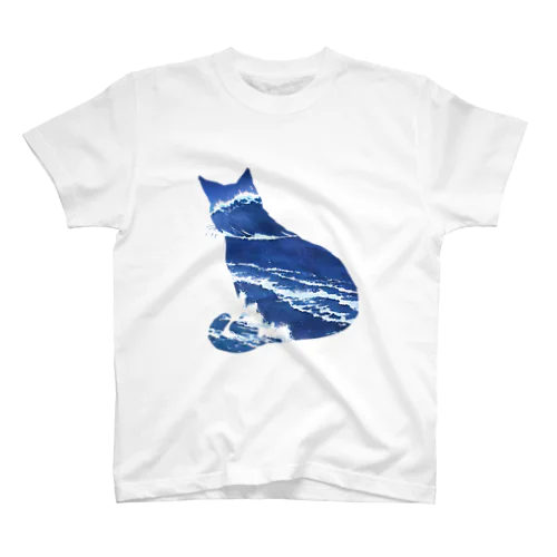 海と猫001 スタンダードTシャツ