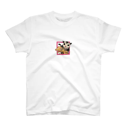 フクロモモンガ　クレステッドゲッコー Regular Fit T-Shirt
