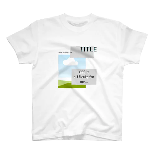 I got CSS! Regular Fit T-Shirt