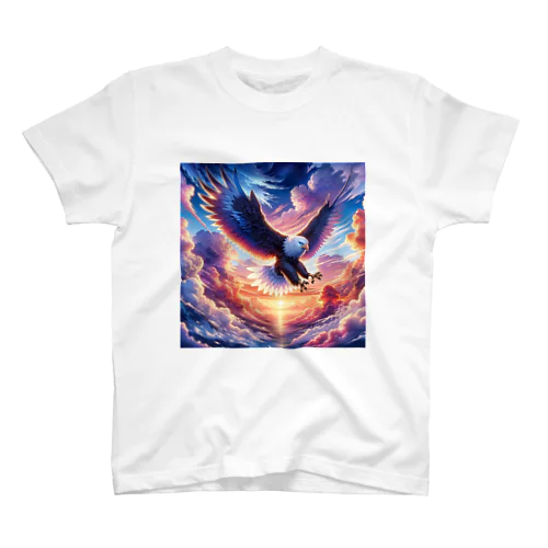 空と大鷹 Regular Fit T-Shirt