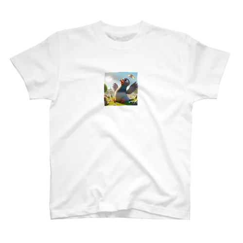 明るい子供のハト Regular Fit T-Shirt