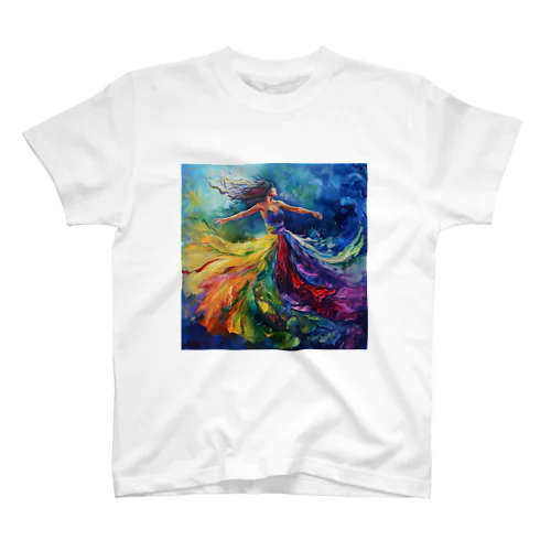 風に揺れる絵画 スタンダードTシャツ