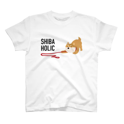 SHIBA HOLIC（赤✕赤） Regular Fit T-Shirt