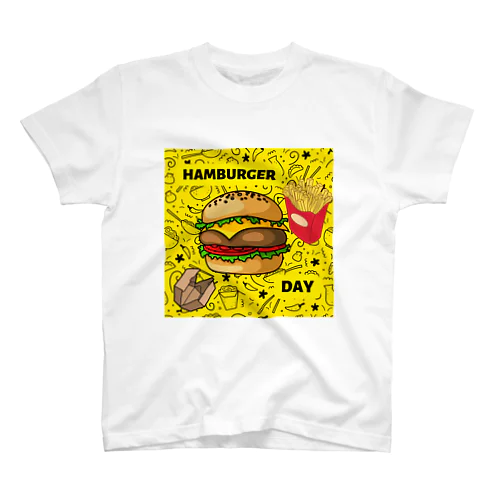 バーガーデー スタンダードTシャツ