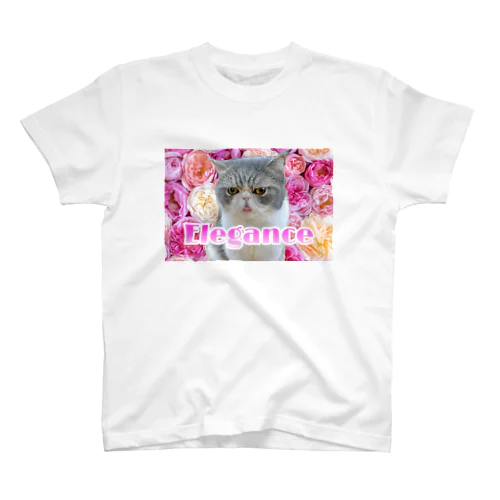 エレガンス猫 ～ヌコ～ Regular Fit T-Shirt