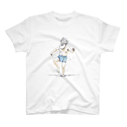 陽気なおじいちゃん Regular Fit T-Shirt