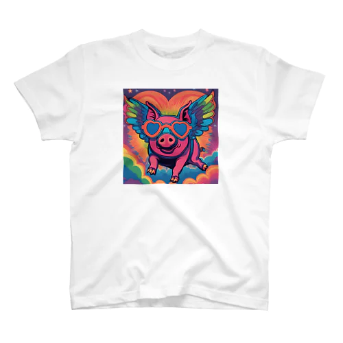 The flying pig 02 スタンダードTシャツ