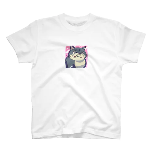 怒る猫 Regular Fit T-Shirt