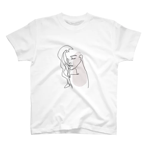 woman2（背景透過ver） スタンダードTシャツ